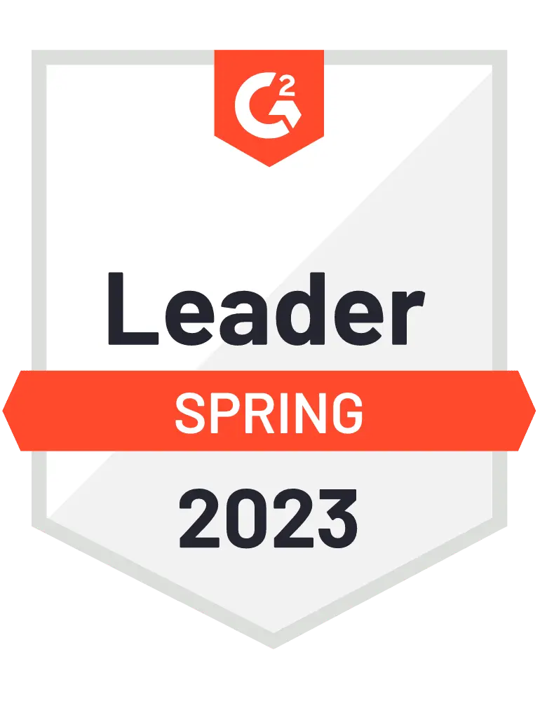 G2 award badge